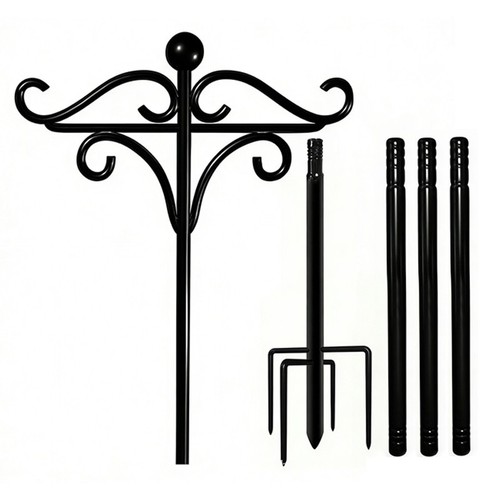 Bird feeder pole stand - bird,