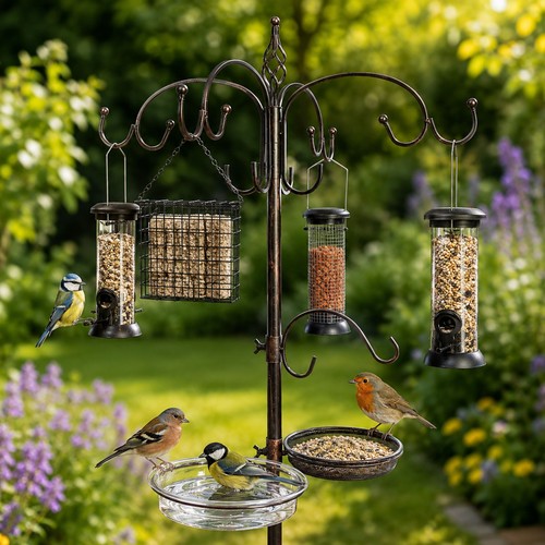 Metal garden wild - metal, feeding