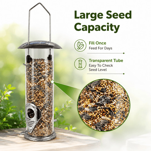 Hanging bird feeder - bird,