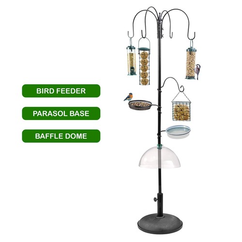 Metal complete bird feeding - complete,