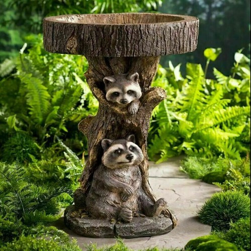 Bird bath feeder pedestal - &,