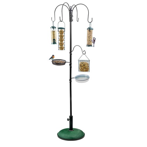 Metal bird feeding station - metal,