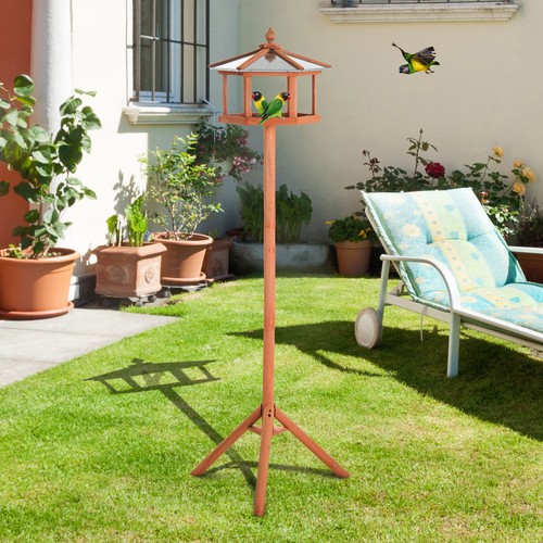 Wooden bird table free - table,