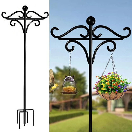 Heavy duty bird feeder pole - feeder,