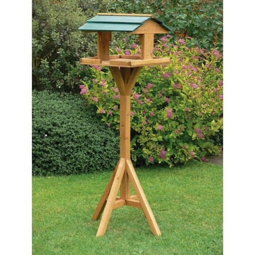 Traditional wooden bird - wooden, table